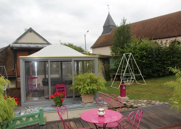 Roulotte La Dominique Bed & Breakfast Romery (Marne)